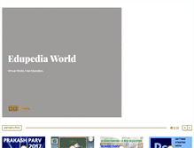 Tablet Screenshot of edupediaworld.com